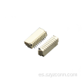 Conector de cabezal de pin de oblea blanco SMT 9P